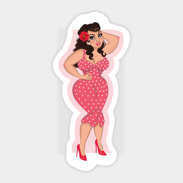 Curvy Pin Up Girl